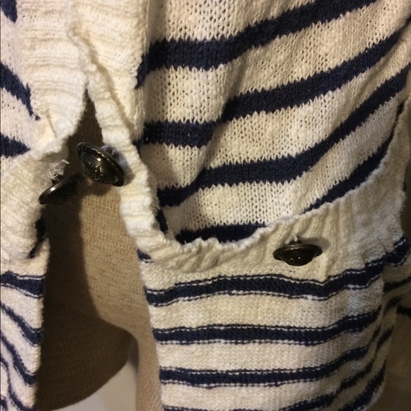 AB Studio M striped sweater cardigan - Picture 4 of 6